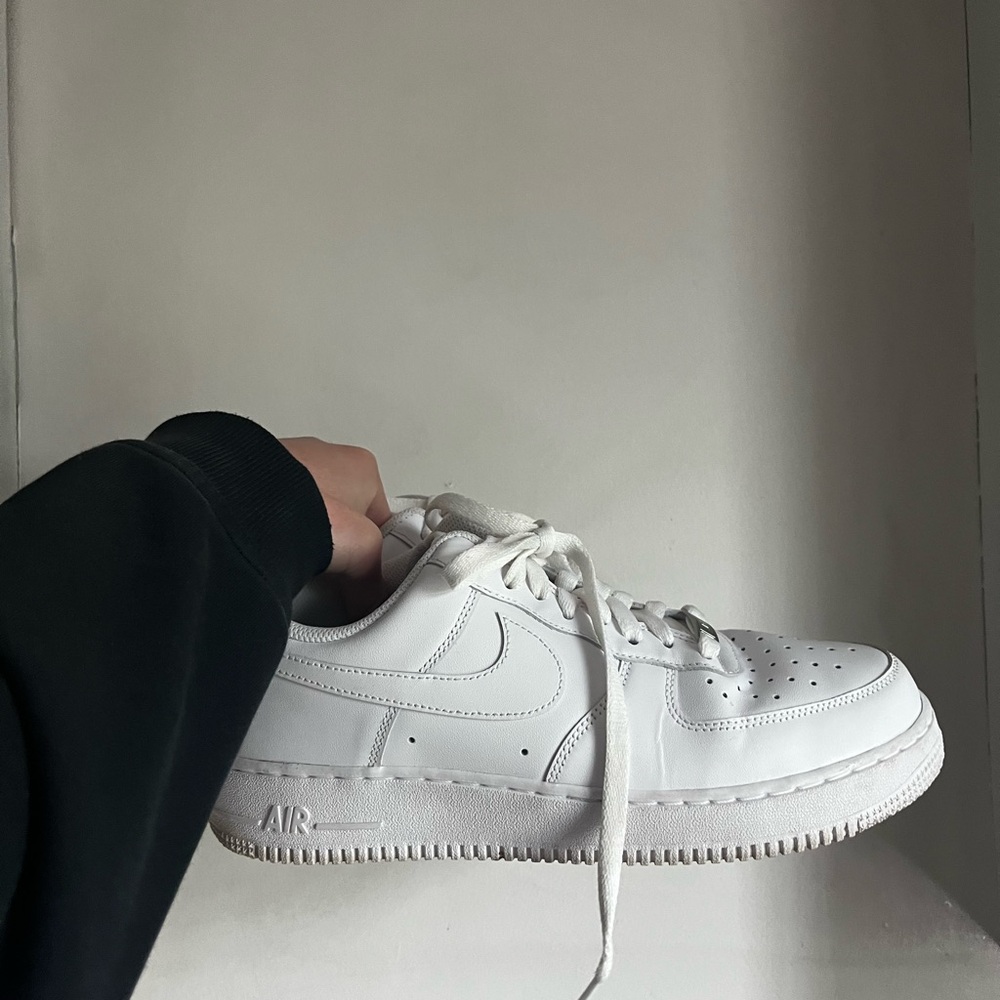 Nike White Low-Top Sneakers